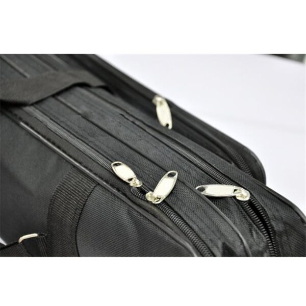 Cloth Fishing Bag Double Layer Fishing Rod Bag with Side Zipper - Image 6