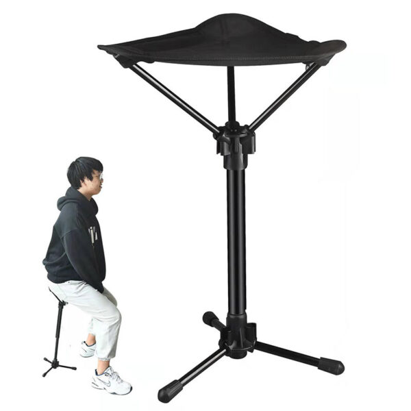 Fishing Camping Stool Lineup Stool Folding Portable Podium Stool