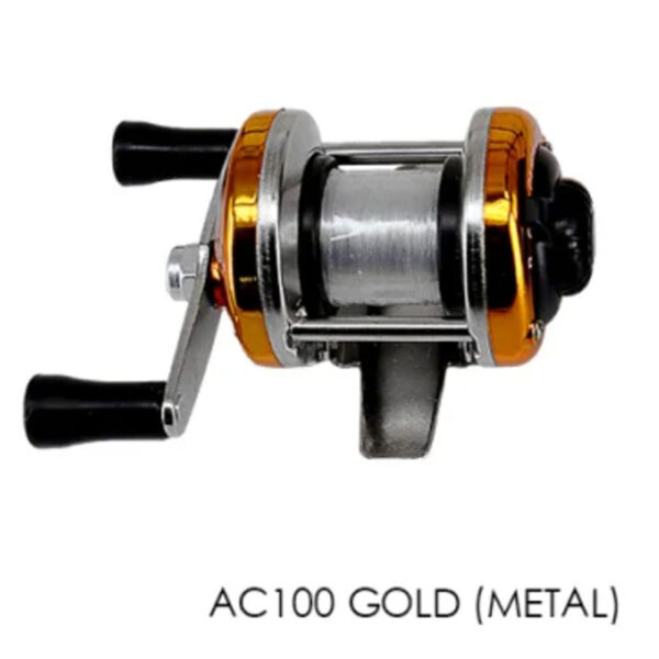 Ice Fishing Reel Mini Metal/Plasticl Drum Fishing wheel Portable - Image 4