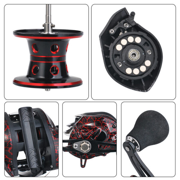 Baitcasting Fishing Reel With Magnetic Brake Carp - Image 3