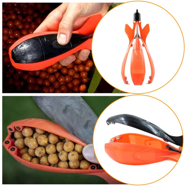 Fishing Rocket Feeder Portable Small Spod Bomb Float Bait - Image 2