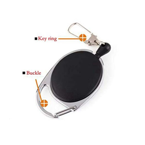 Fly Fishing Retractor with Quick Release Spring Clip Fishing - Image 5