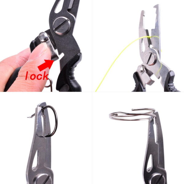 Fish Hook Pliers Small Fishing Pliers Luya Stainless Steel - Image 3