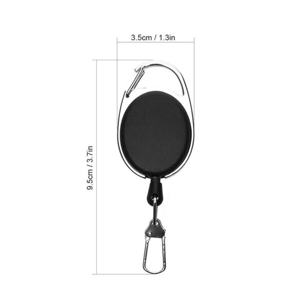 Fly Fishing Retractor with Quick Release Spring Clip Fishing - Image 4