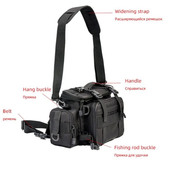 Waterproof Fishing Bag Outdoor Sports Waist Pack - Image 3