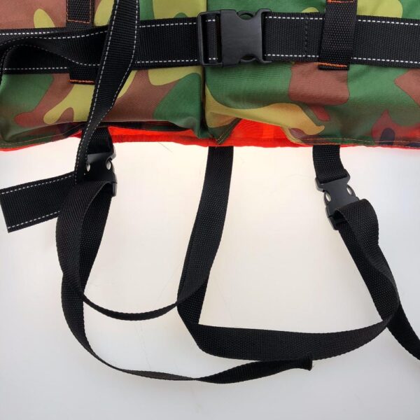 Camouflage Fishing Vest Adult Lifesaving Life Jacket Clothing - Image 4