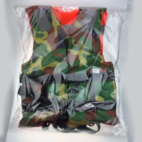 Camouflage Fishing Vest Adult Lifesaving Life Jacket Clothing - Image 7