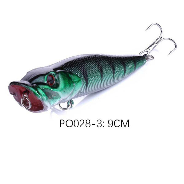 Popaluya bait, surface bait, fake bait, fishing gear, hard bait - Image 4